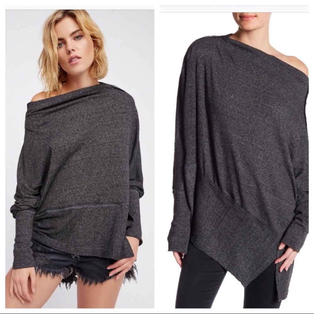 Free People Grey Sweater